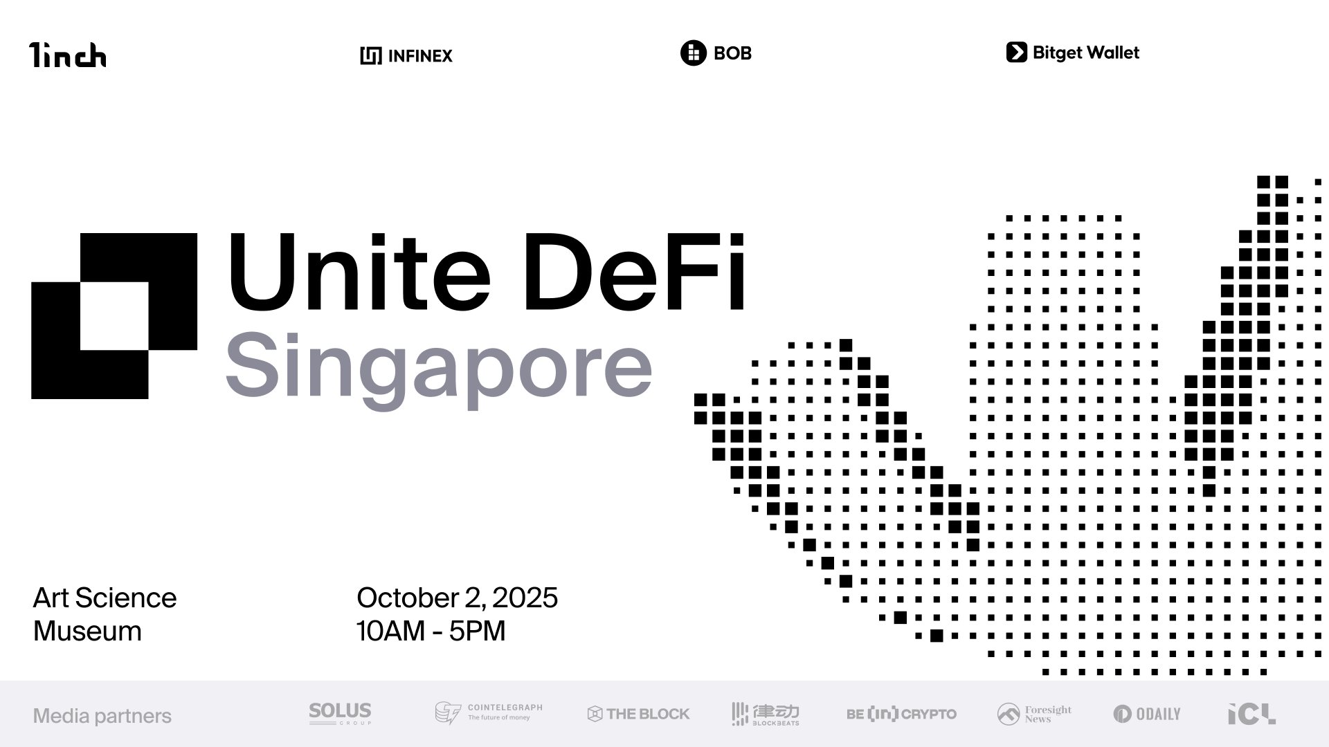 1inch at Token 2049 - Unite DeFi Singapore