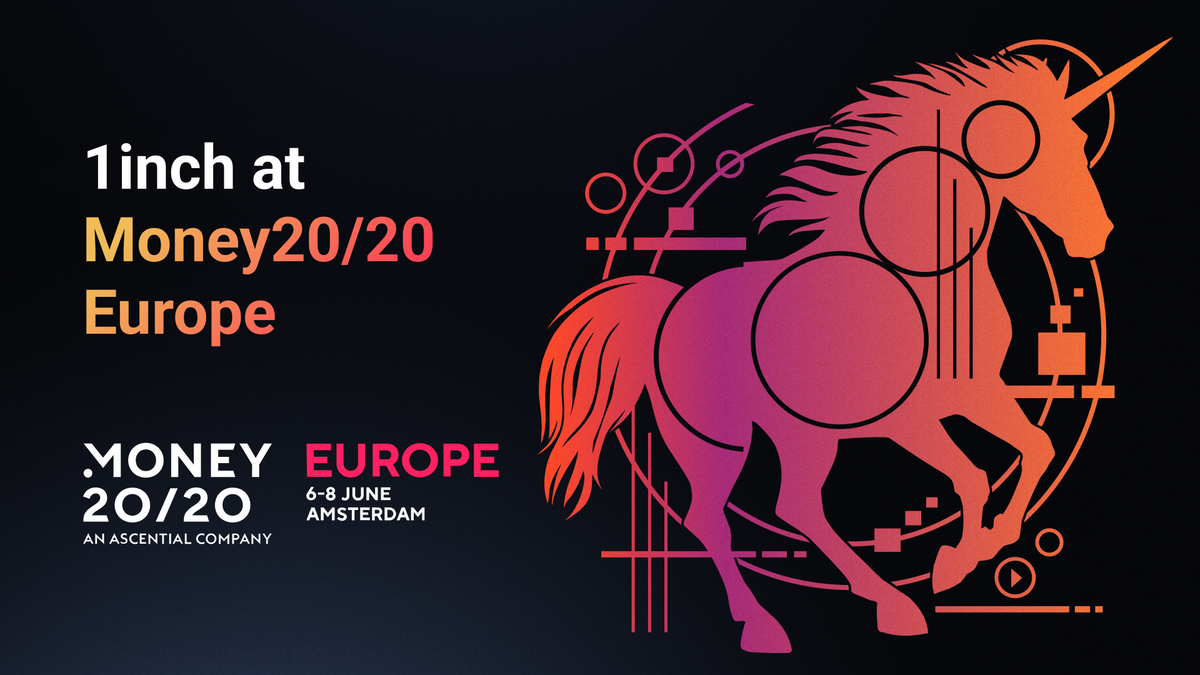 1inch all set for Money 20/20 Europe