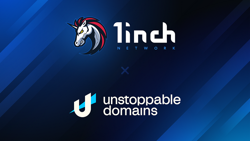 1inch partners with UnstoppableDomains
