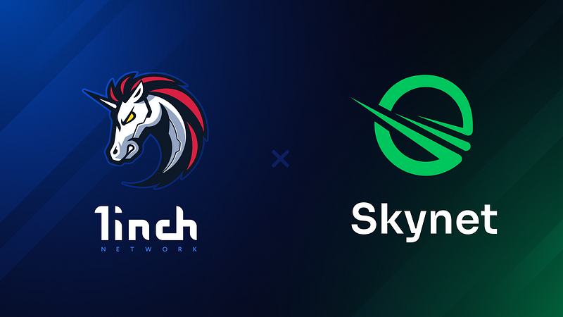 1inch integrates with Skynet’s Homescreen