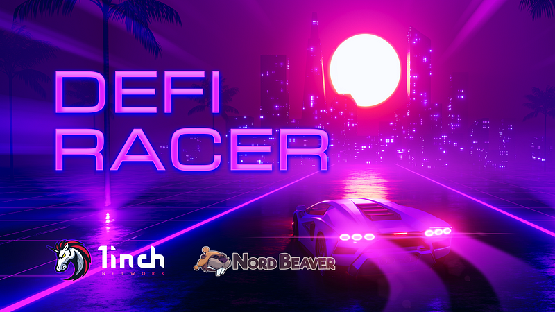 1inch DeFi Racer starts off!
