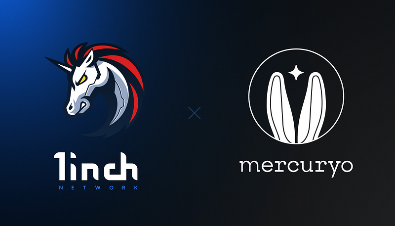 The 1inch Network partners with Mercuryo