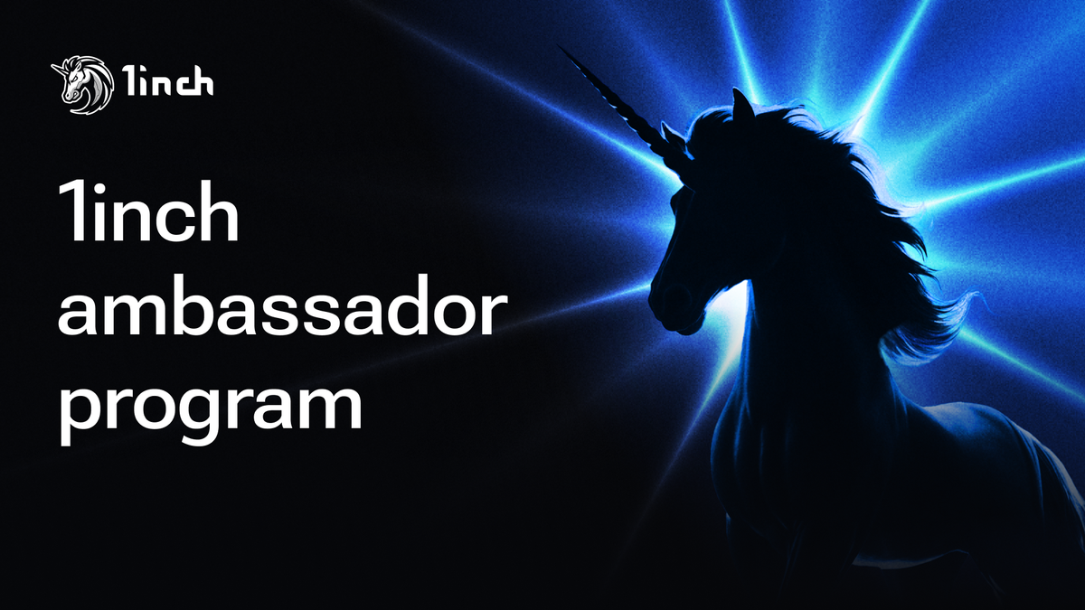 1inch launches Ambassador Program