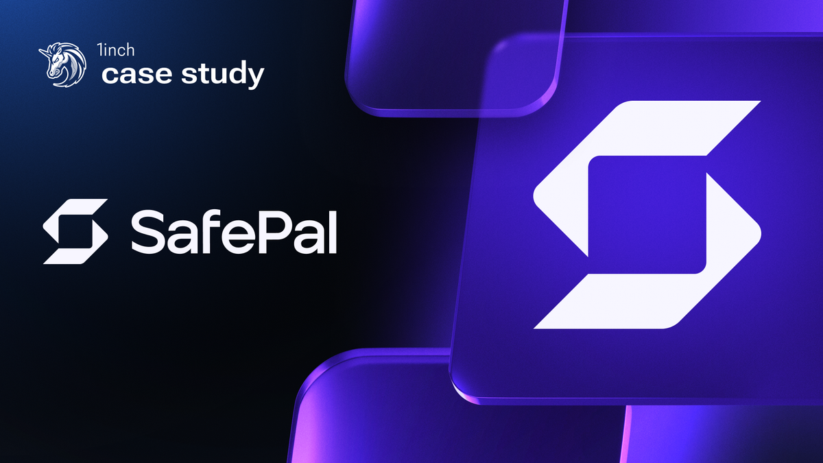 1inch Swap API brings seamless swaps to SafePal users