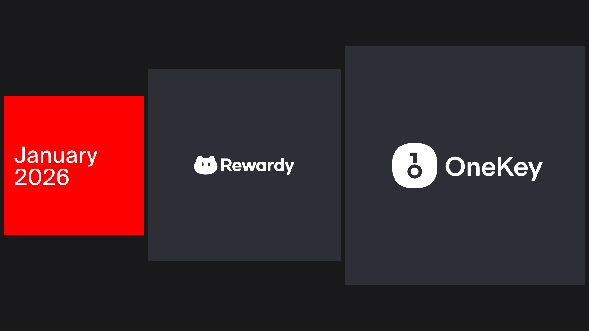 1inch in January: Rewardy, OneKey