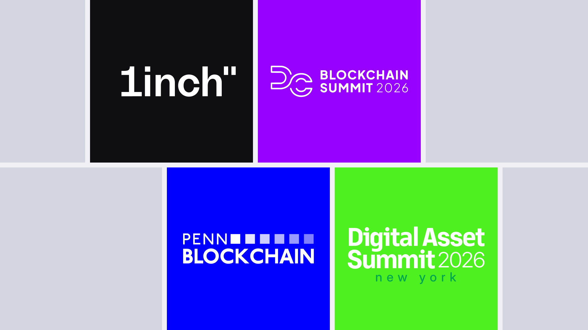 1inch heads to major US crypto events