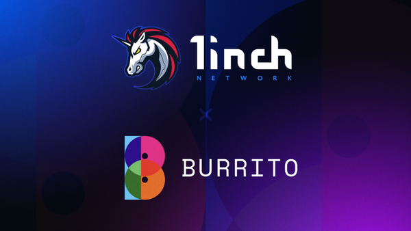 1inch partners with Burrito Wallet