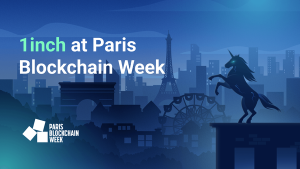 1inch to hit Paris Blockchain Week 2023