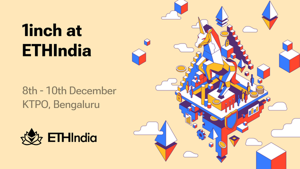 1inch sponsors the ETHIndia hackathon