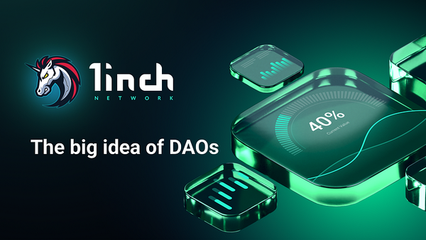 The big idea of DAOs