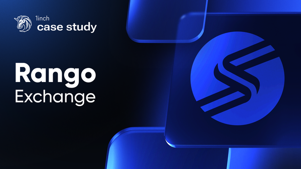 Rango Exchange deploys 1inch to take crypto trading to a new level