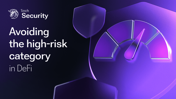 Avoiding the high-risk category  in DeFi