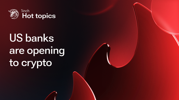 US banks are opening to crypto