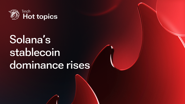 Solana’s stablecoin dominance rises