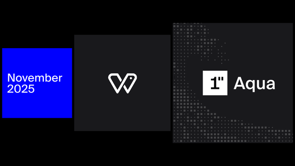 1inch in November: Aqua, HashPort Wallet