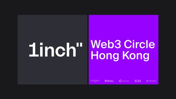 1inch co-sponsors Web3 Circle Hong Kong
